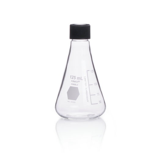 MATRAZ ERLENMEYER CON TAPÓN DE ROSCA. KIMAX