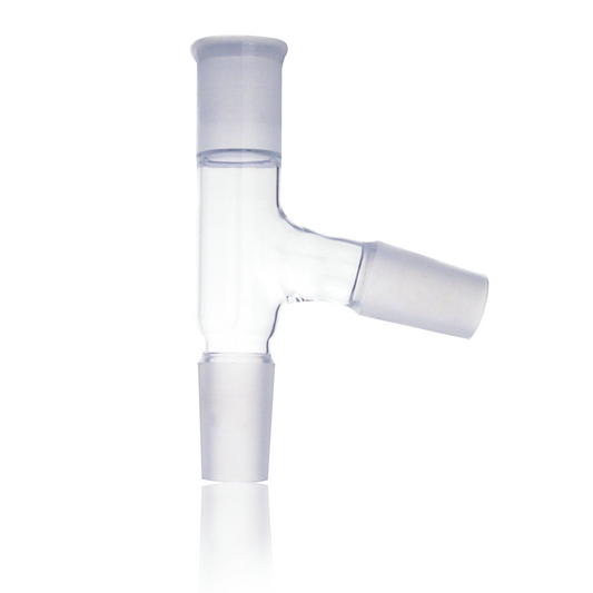 CONECTOR TRES VÍAS, JUNTAS 24/40. KIMAX®