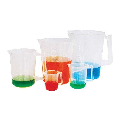VASO DE POLIPROPILENO CON ASA  (JARRA GRADUADA)