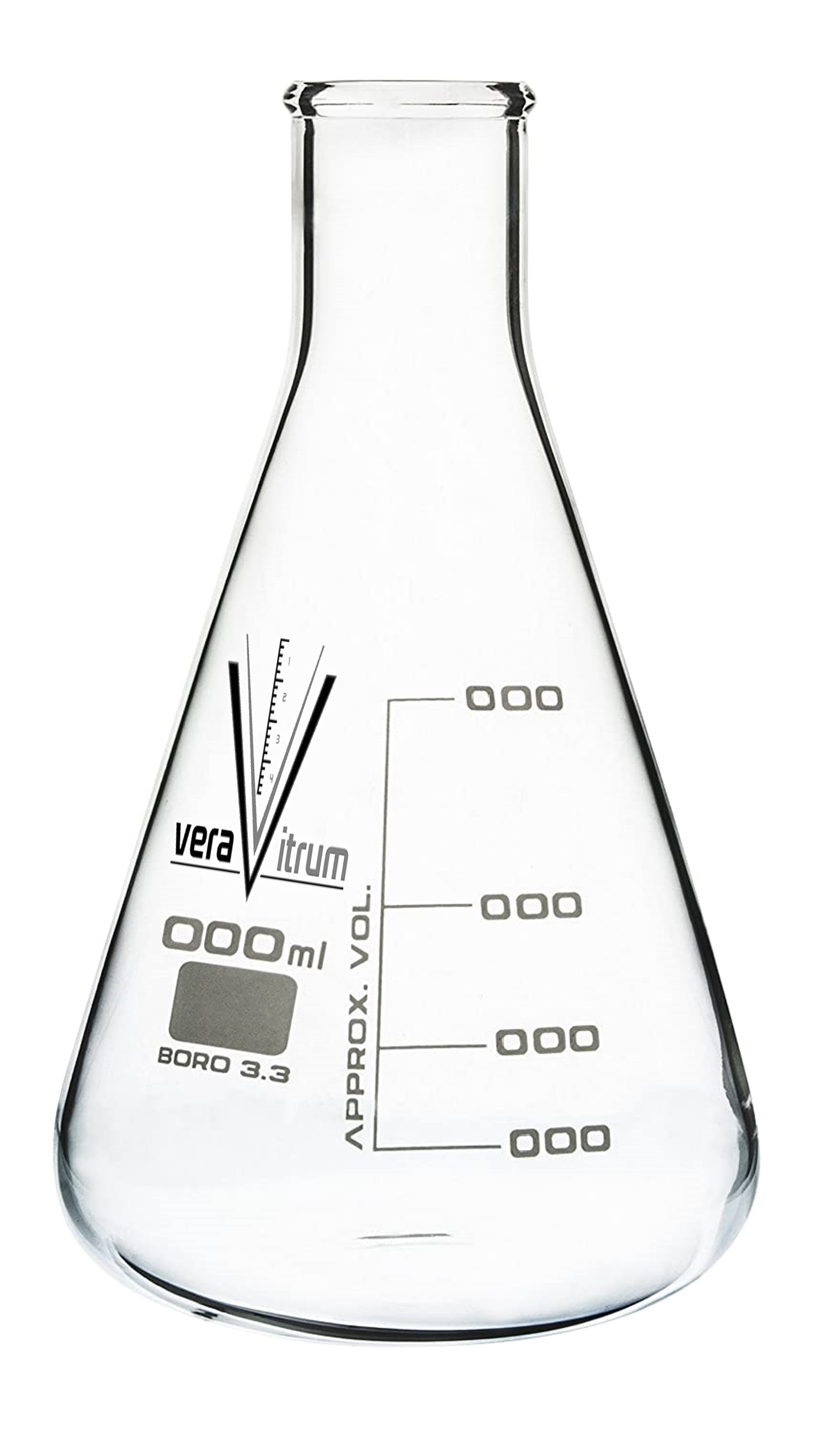 Frasco Erlenmeyer De Laboratorio Matraz Erlenmeyer De Polipropileno