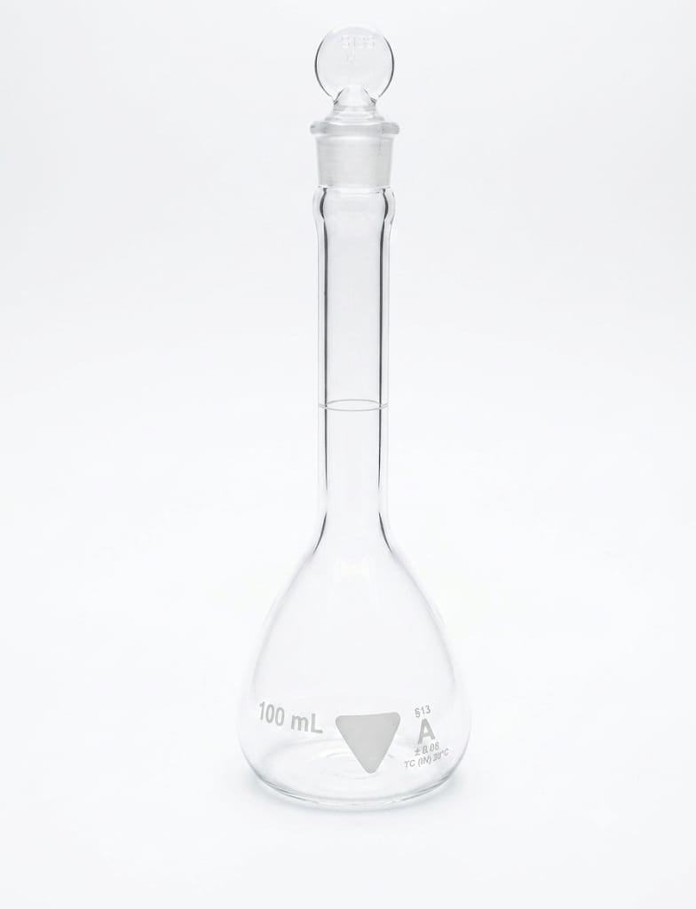 MATRAZ VOLUMÉTRICO AFORADO CLASE A 100 ML