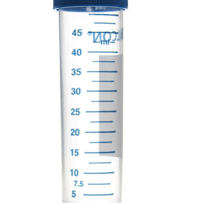 TUBO PARA CENTRÍFUGA 50mL ESTÉRILES MARCA FALCON® 25pzs