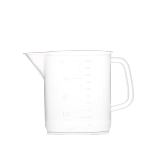 VASO DE POLIPROPILENO CON ASA  (JARRA GRADUADA)