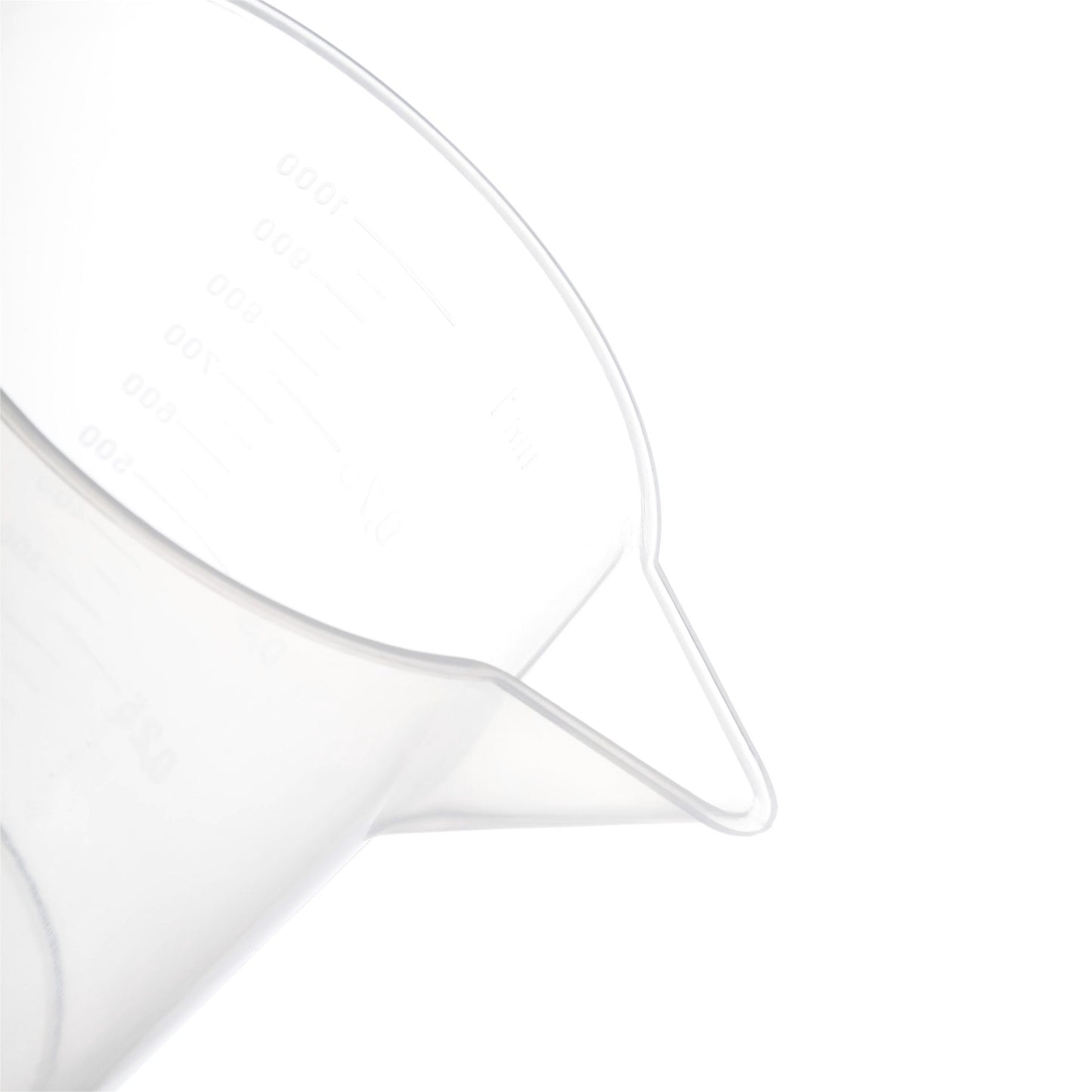 VASO DE POLIPROPILENO CON ASA  (JARRA GRADUADA)